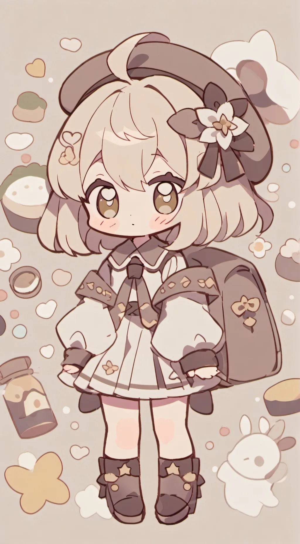 ai character: Dares… background