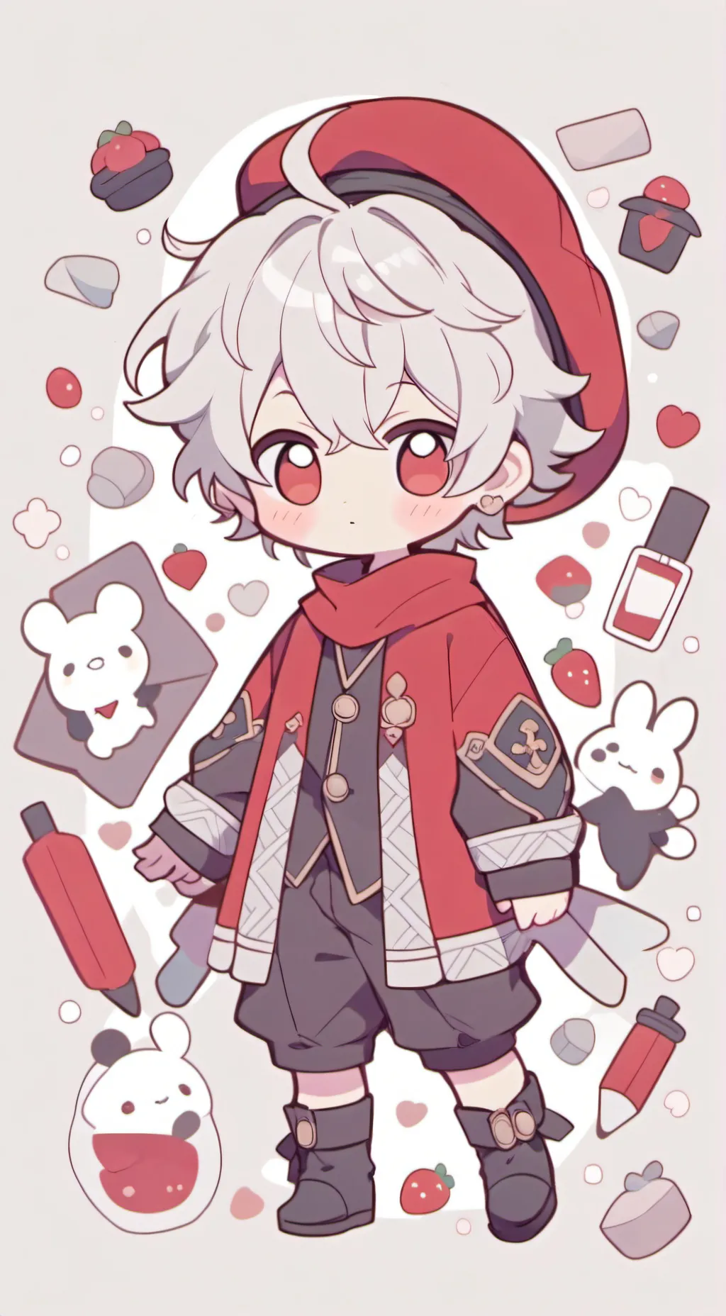 ai character: lucas background