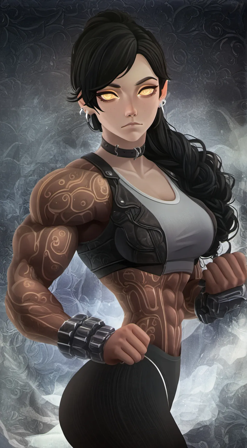 ai character: Martha  background