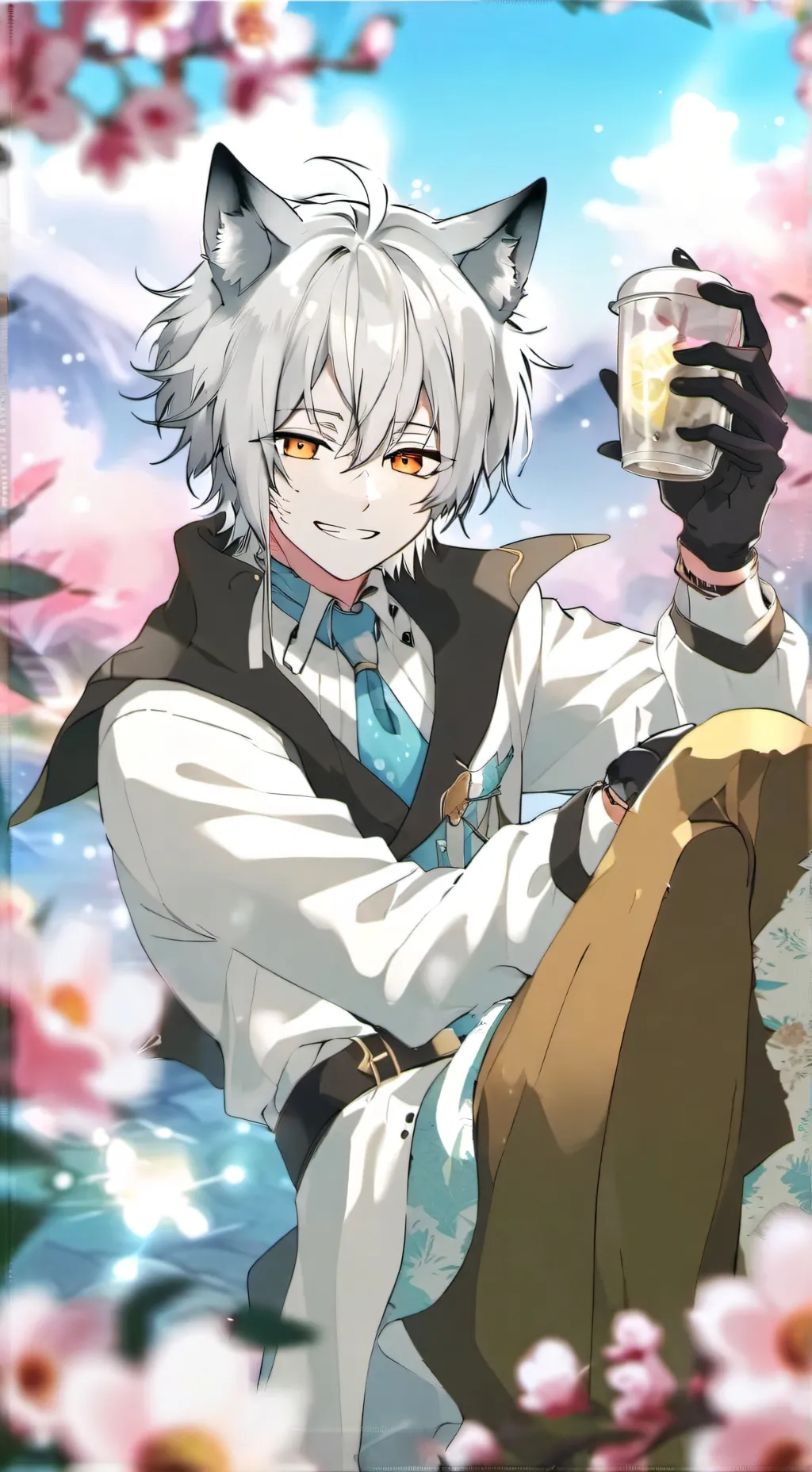 ai character: Susuke lobo background