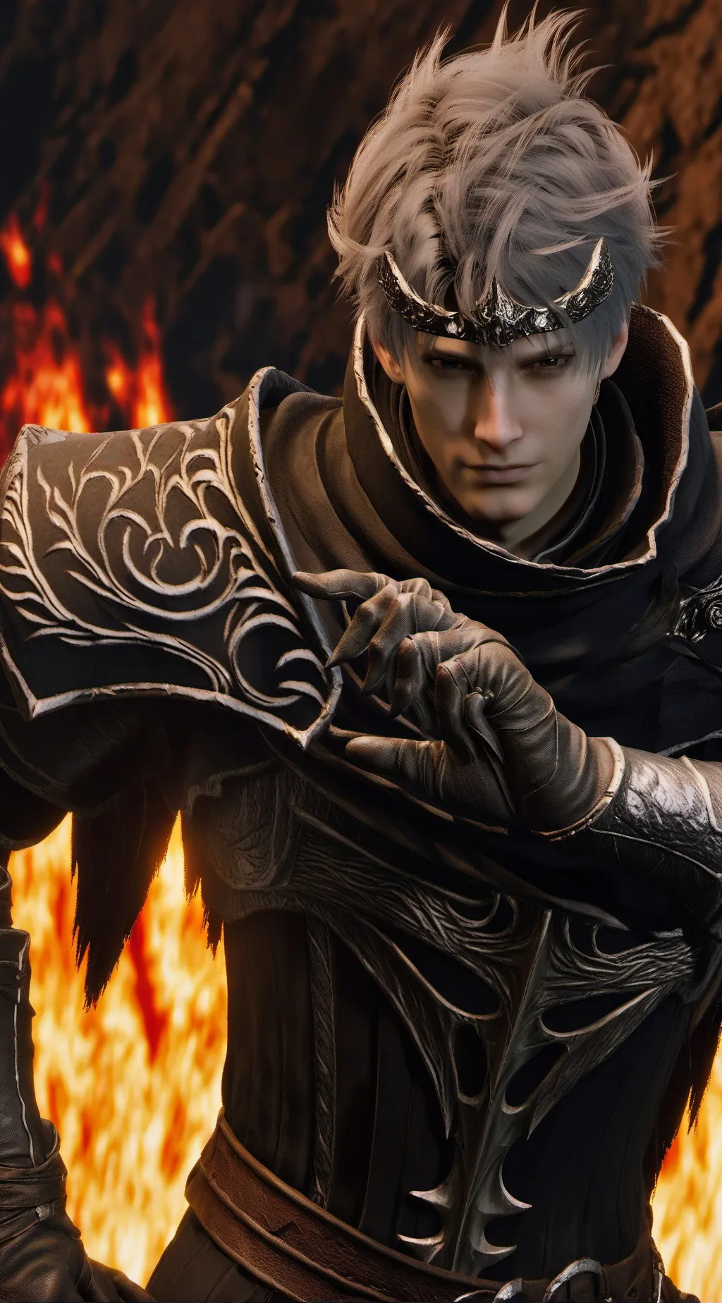 ai character: Hermano perdido  background