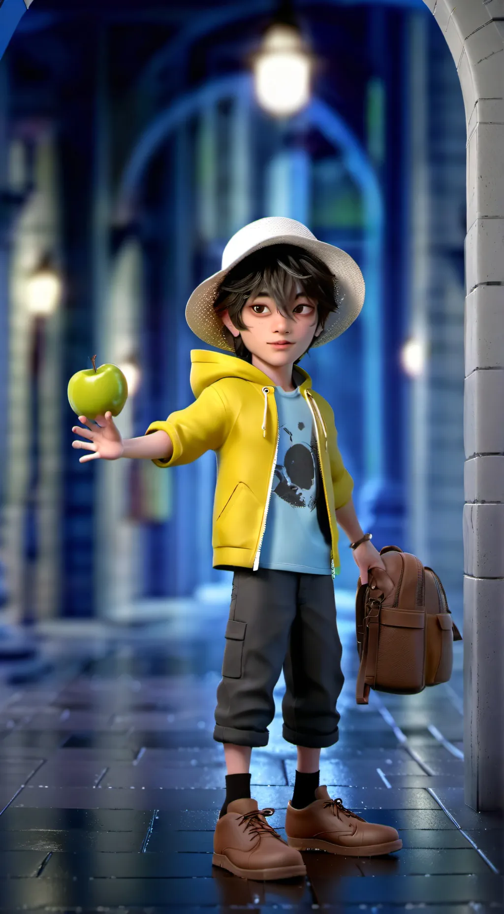 ai character: timmy background