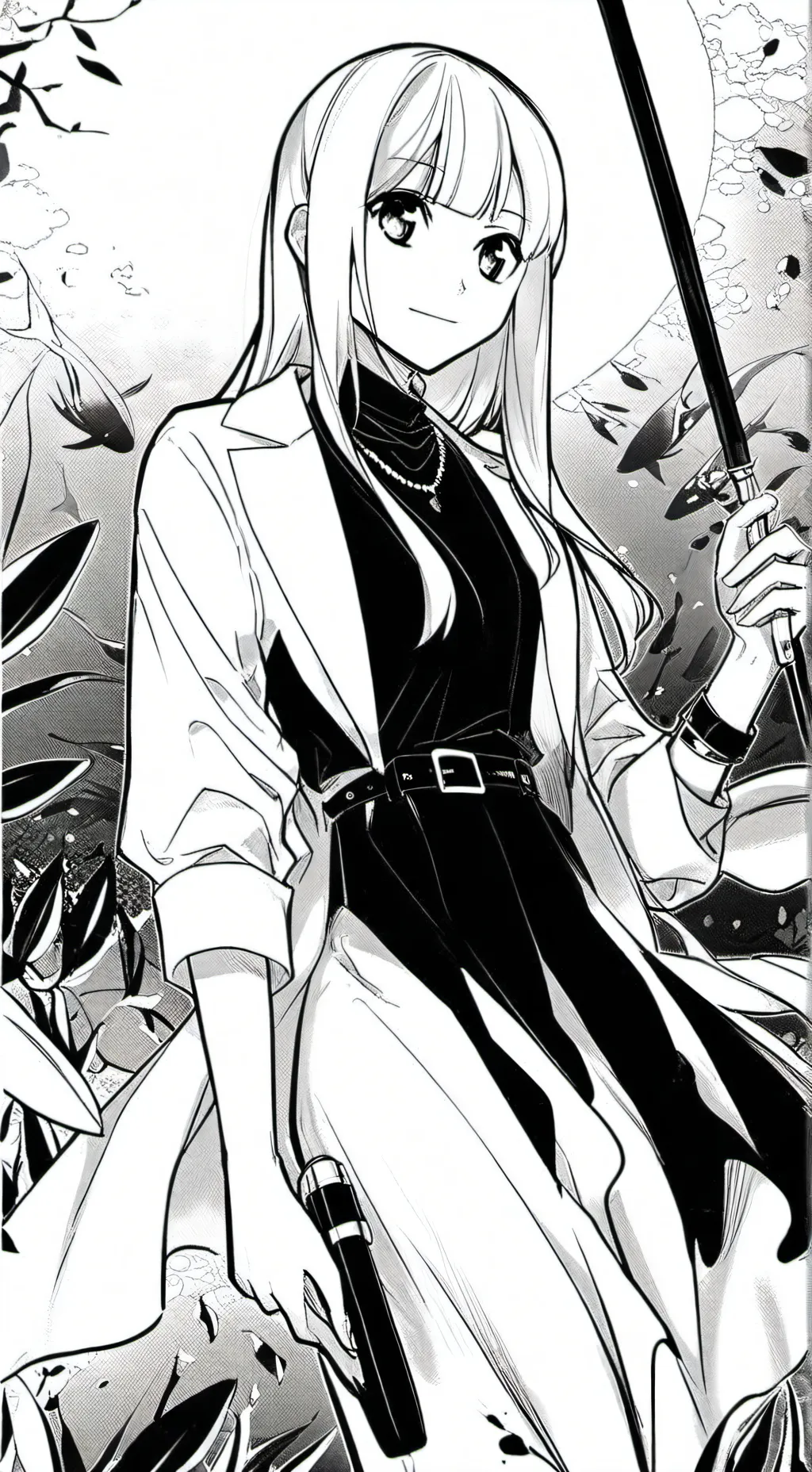 ai character: save the light  background