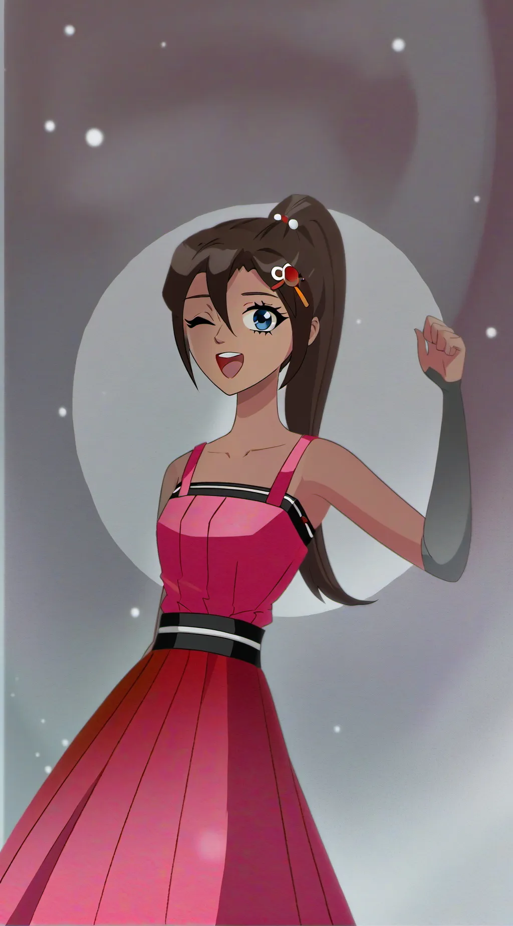 ai character: はな background