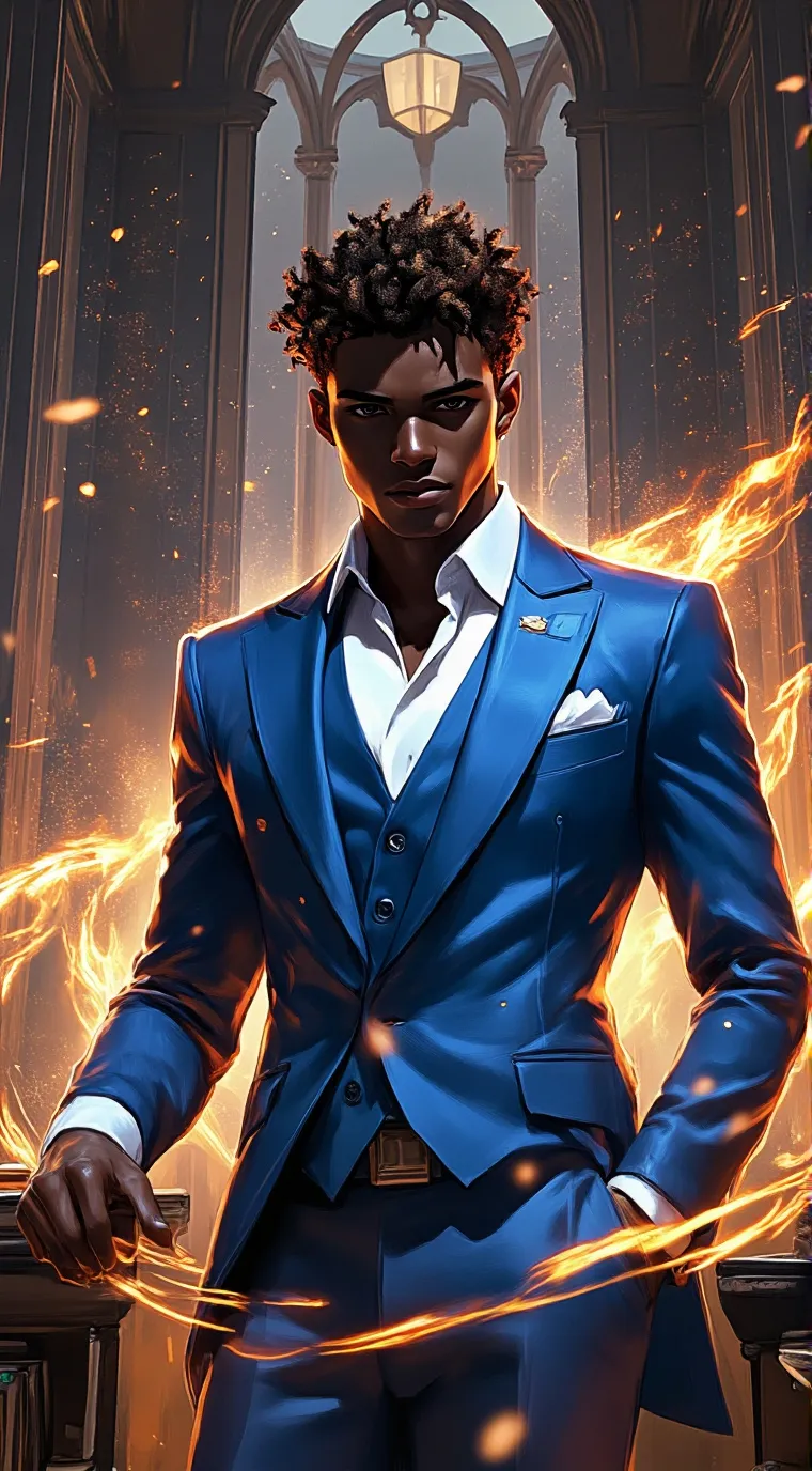 ai character: Treyvonn Malachi  background