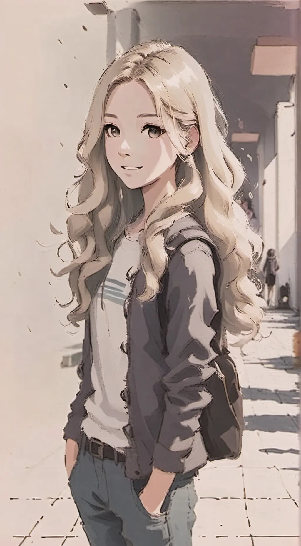 ai character: emory background