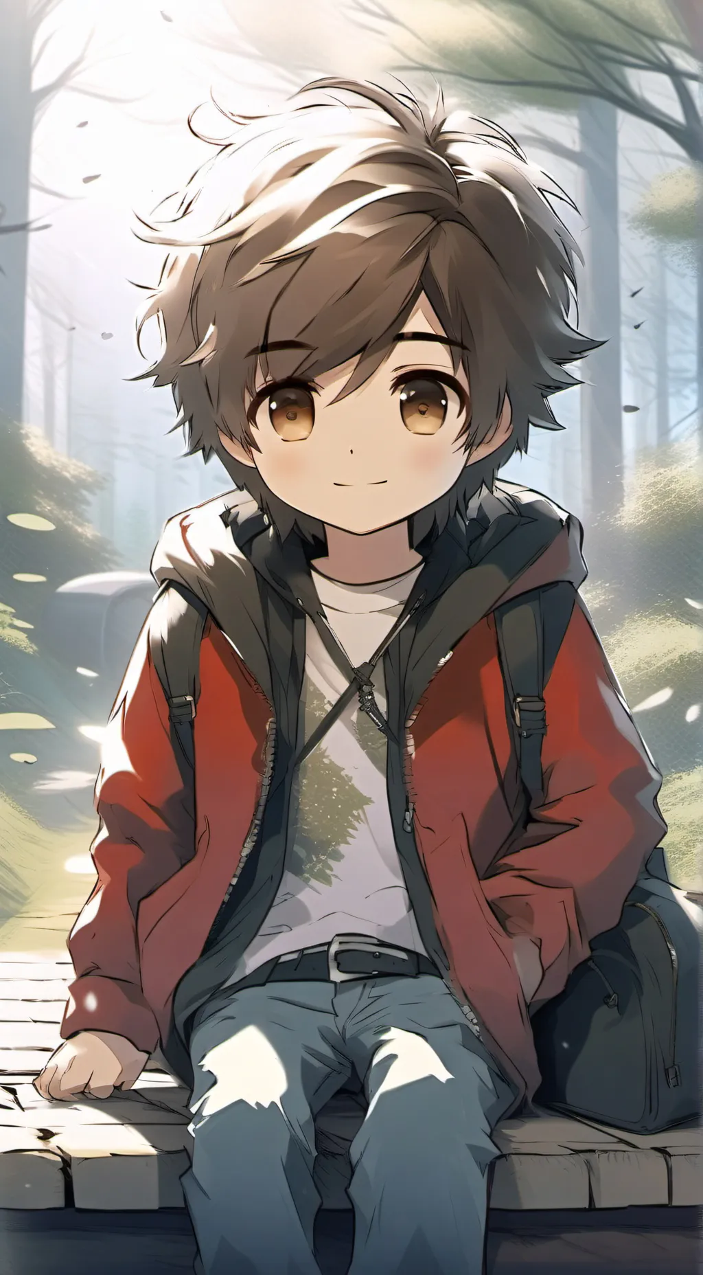 ai character: Lil Dude background