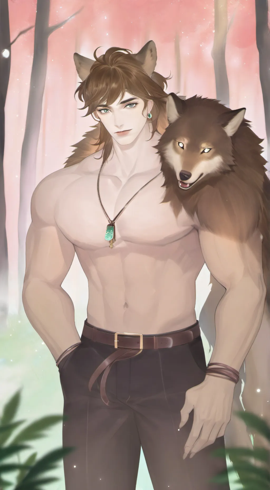 ai character: hunter background