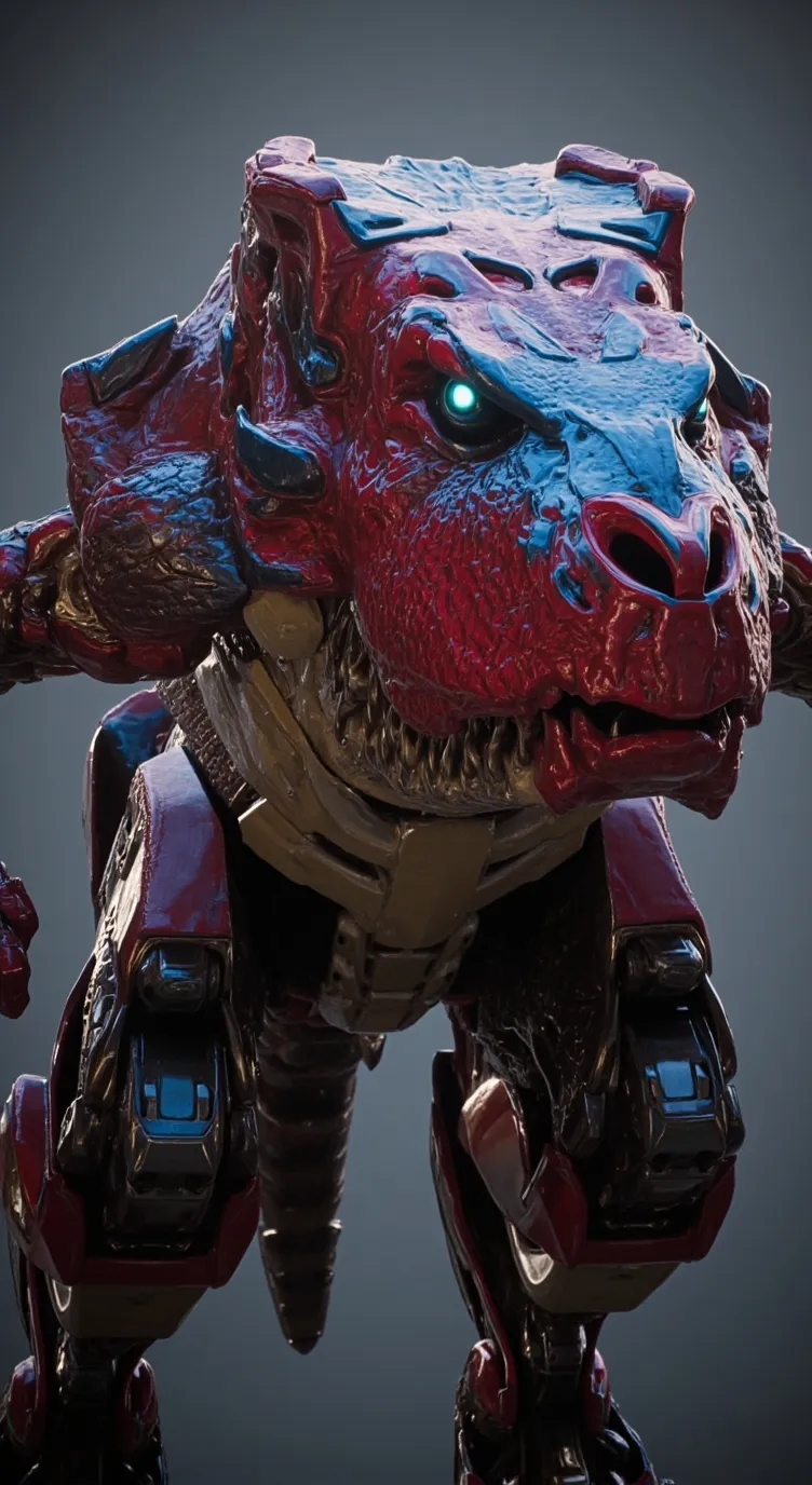 ai character: monstermus prime background