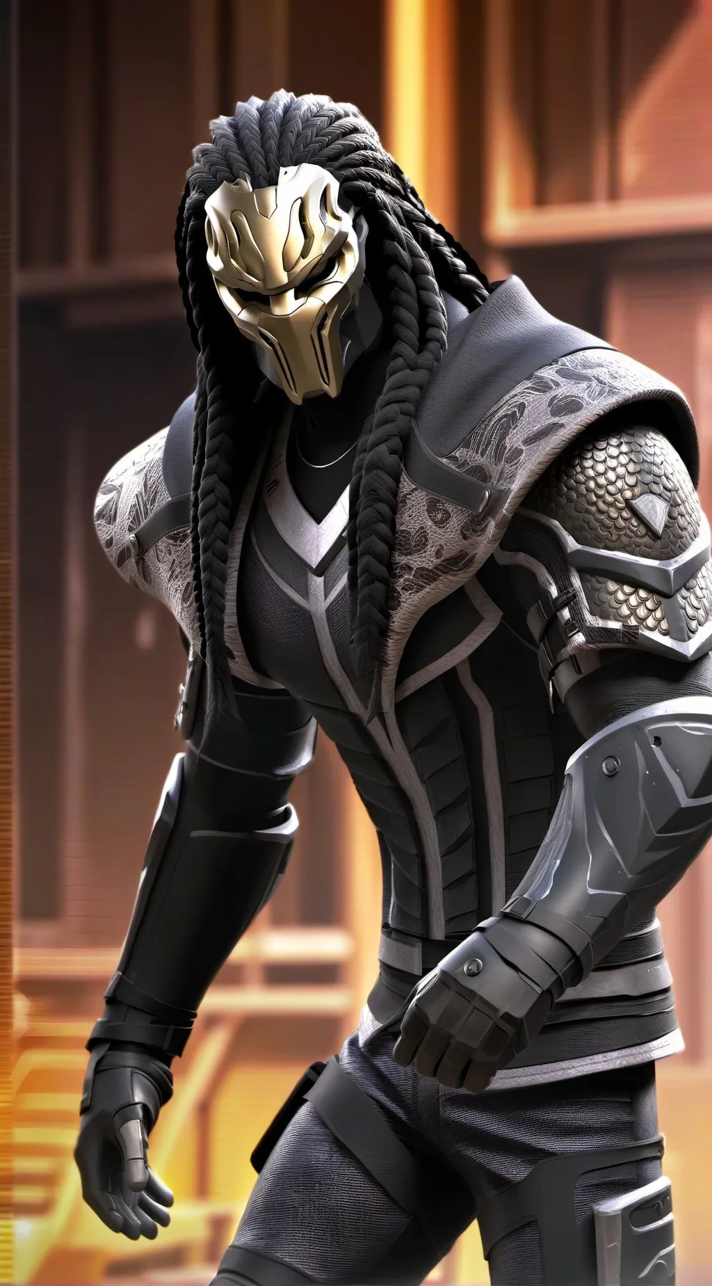 ai character: predator the guard background