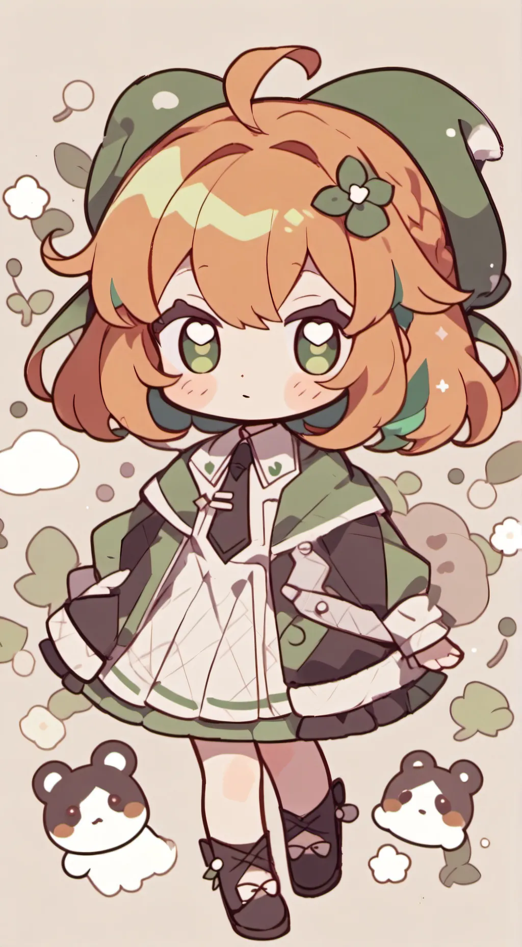 ai character: Carrie my md oc background