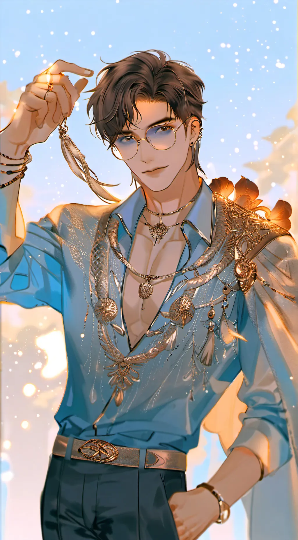 ai character: Husband  background