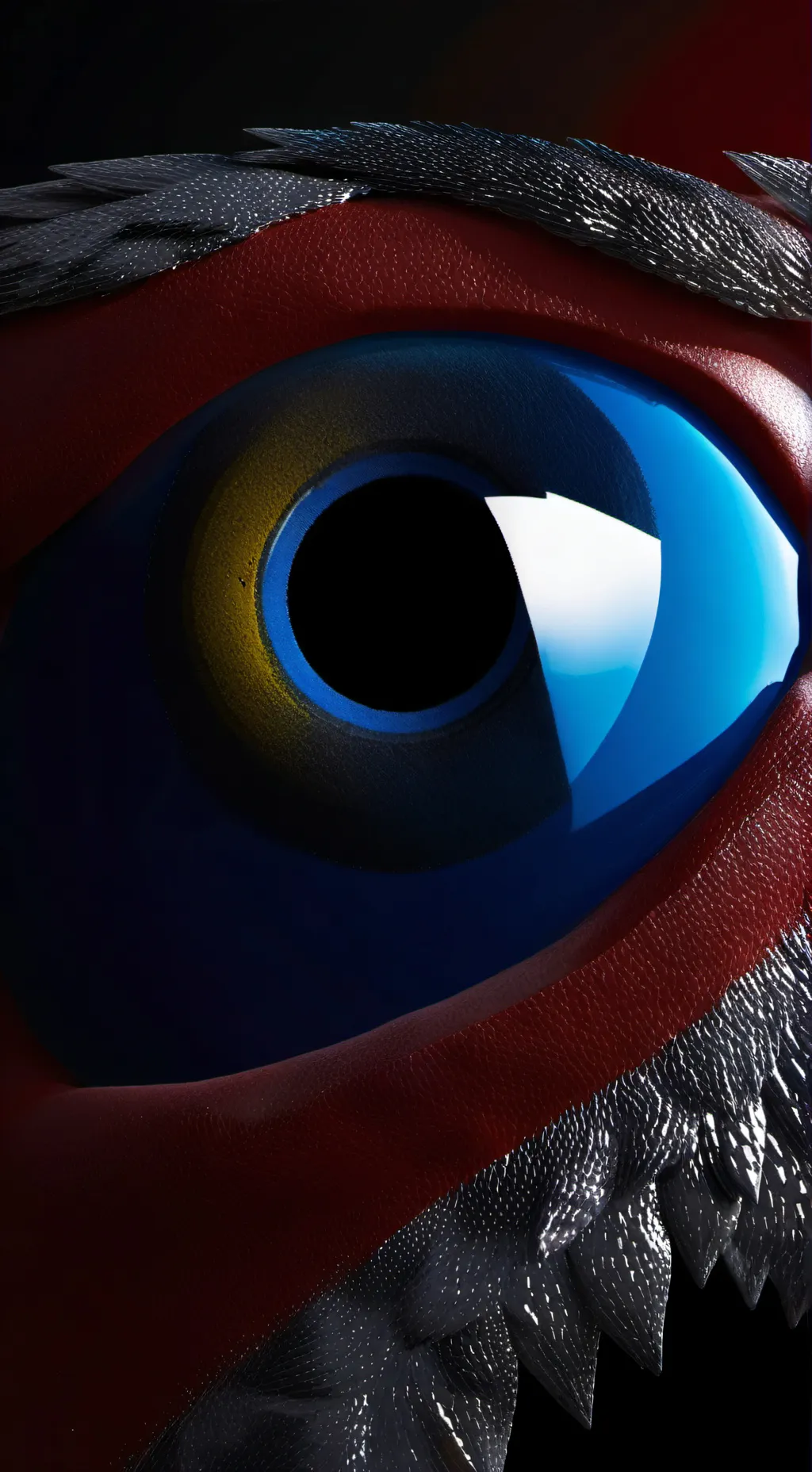 ai character: Eye background