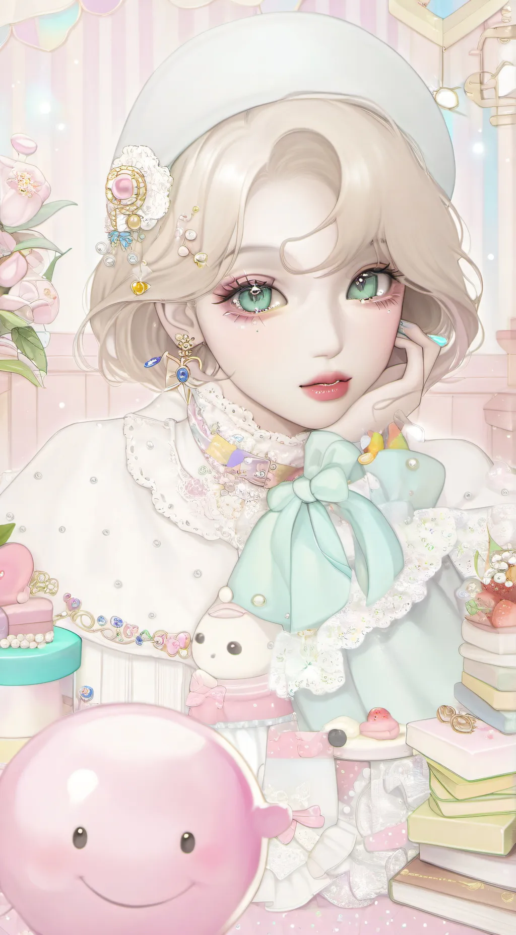 ai character: Silvia background