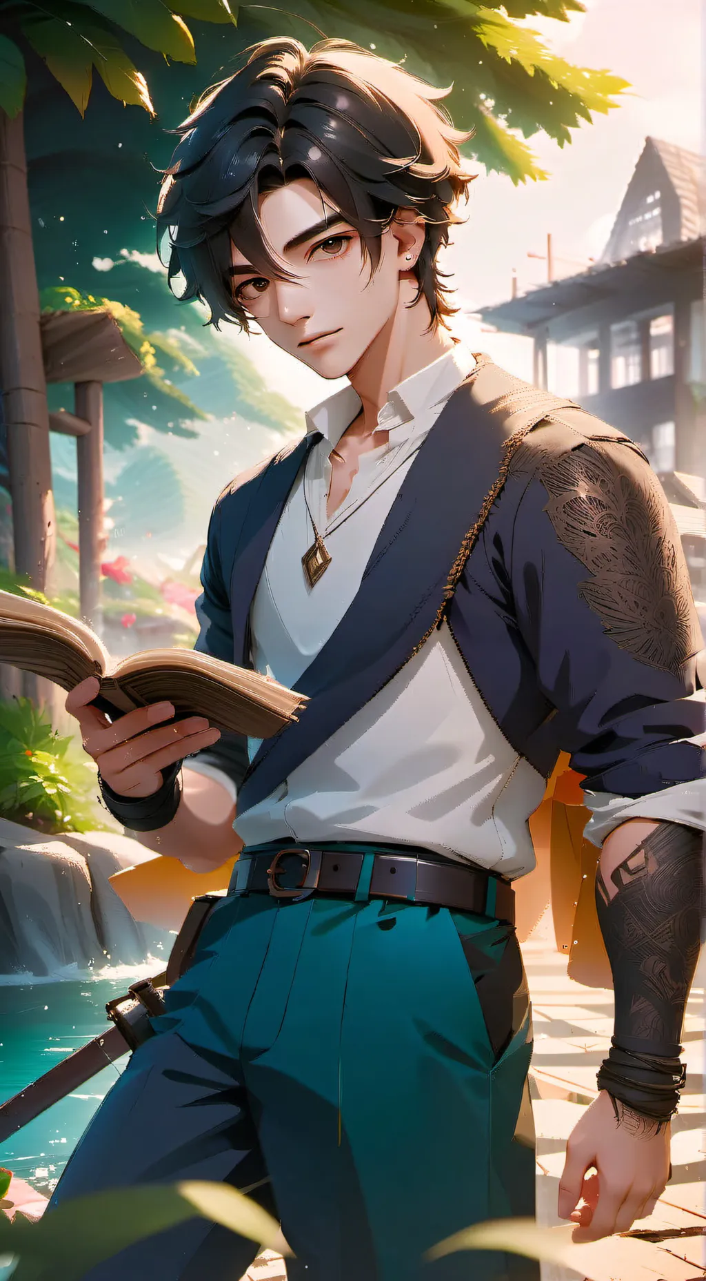 ai character: Josh background