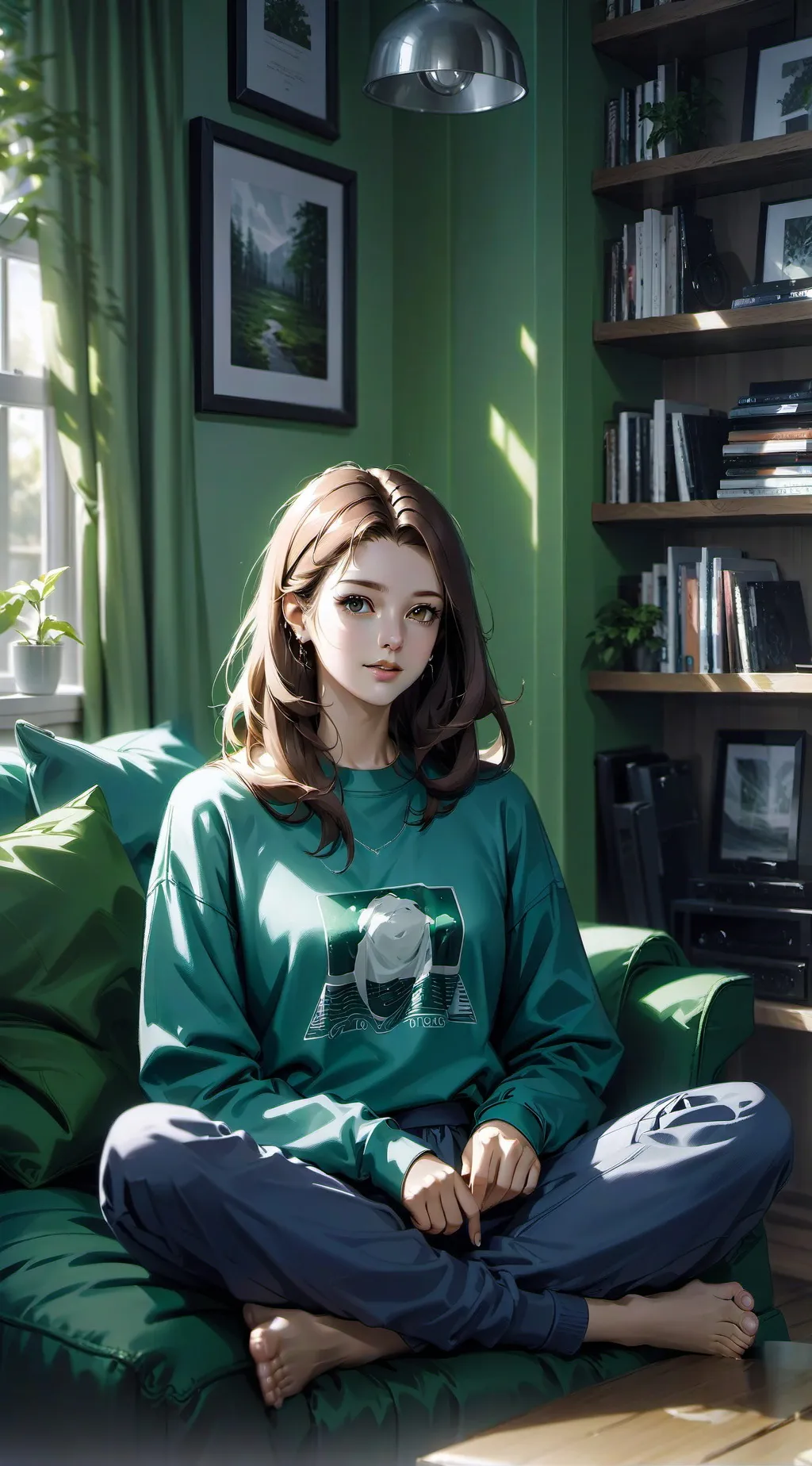 ai character: Bella  background