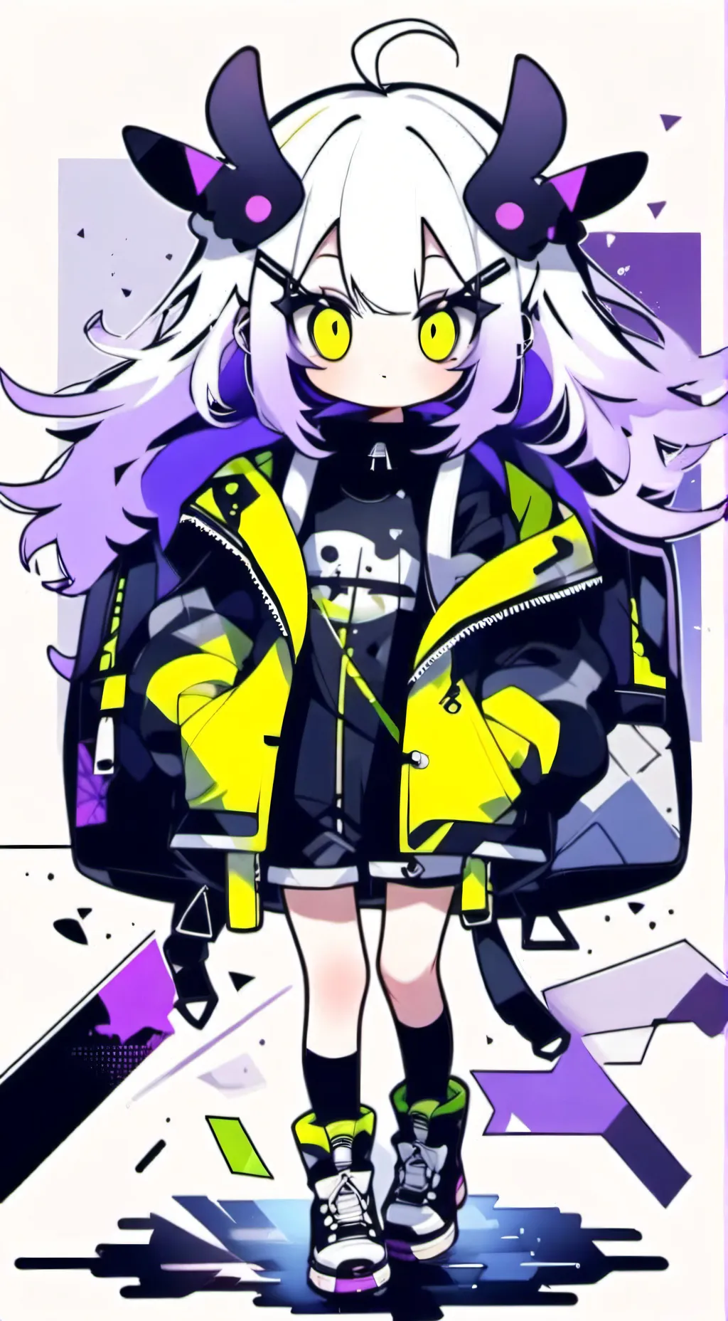 ai character: U my md OC  background