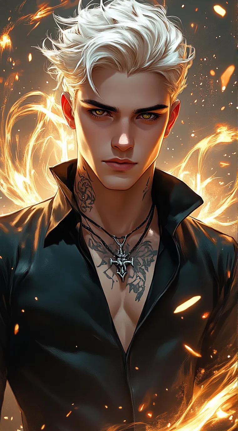 ai character: Lucas Davenport  background