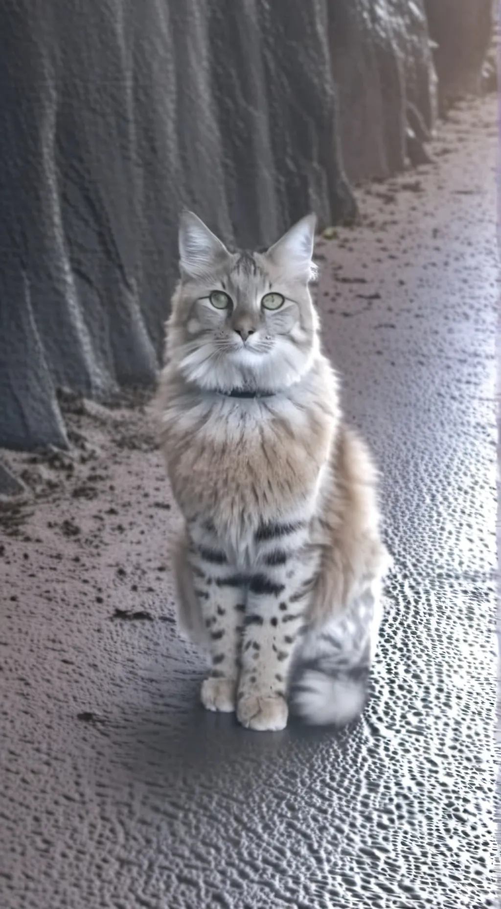 ai character: gato estrella background