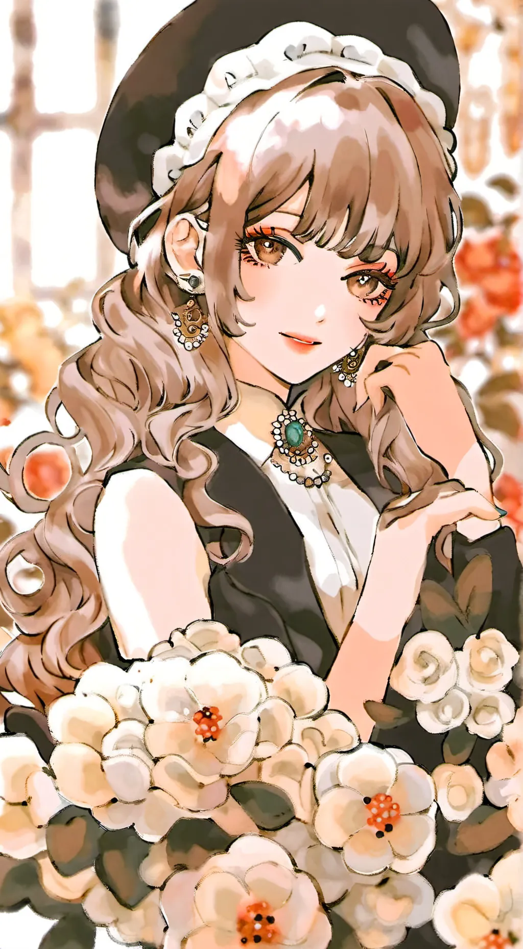 ai character: Ella background