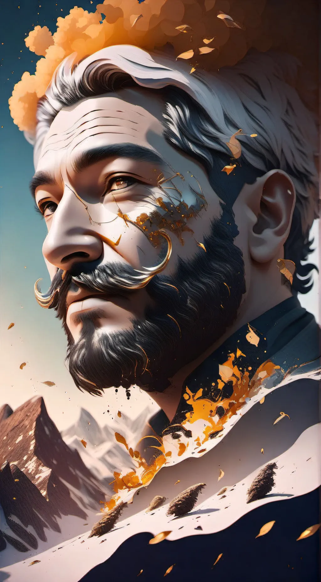 ai character: OH NO YOU POOPED background