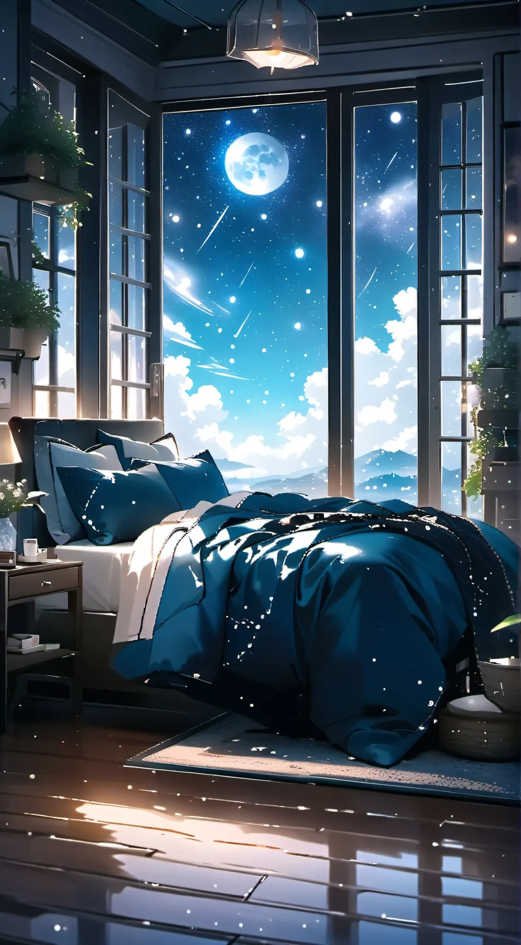 ai character: ~*\sleepover~*\ background