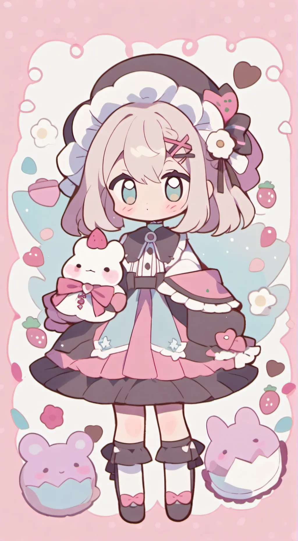 ai character: plc+u! background