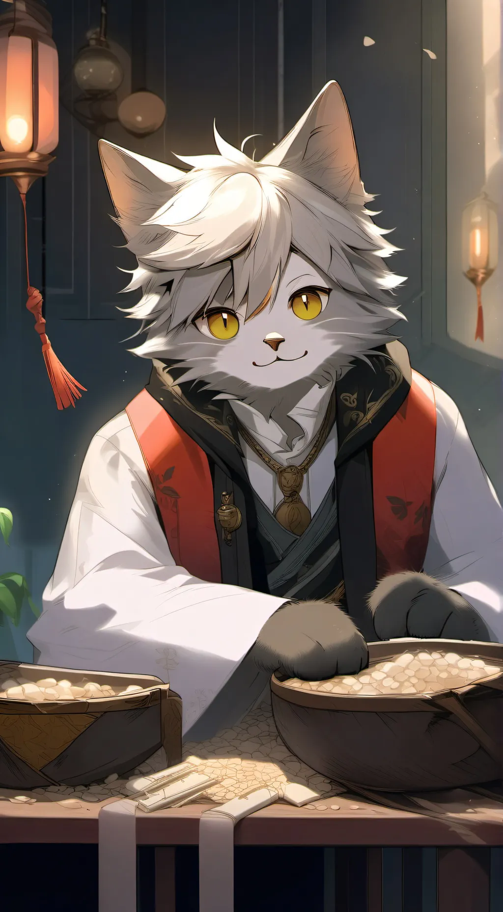 ai character: zeno background