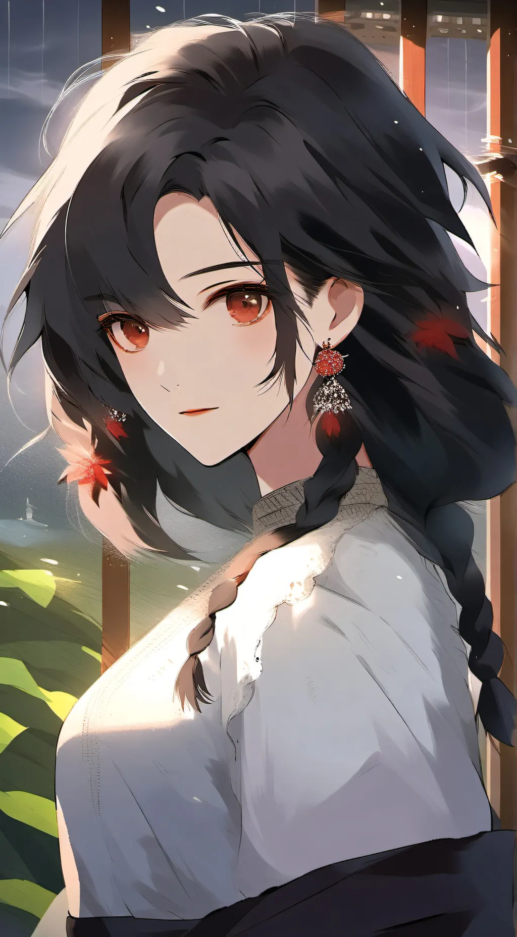 ai character: milia background