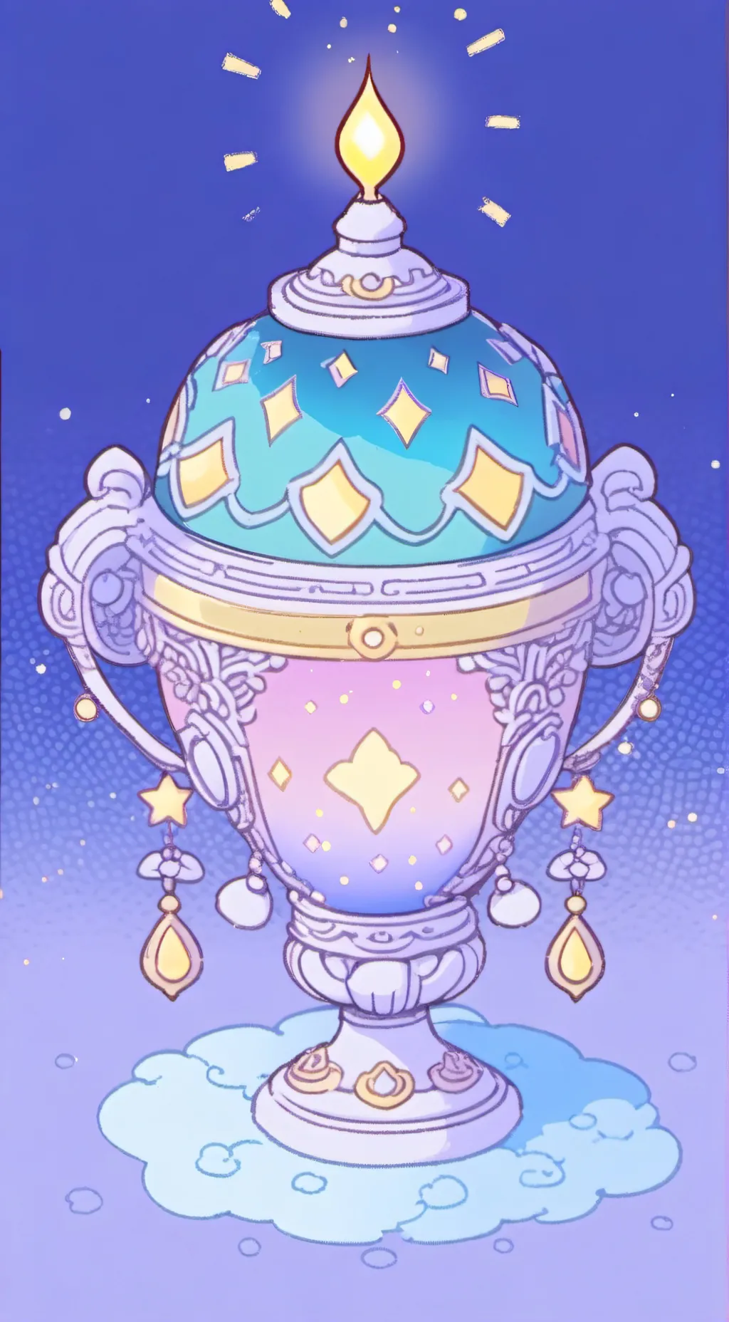 ai character: Make a Genie  background