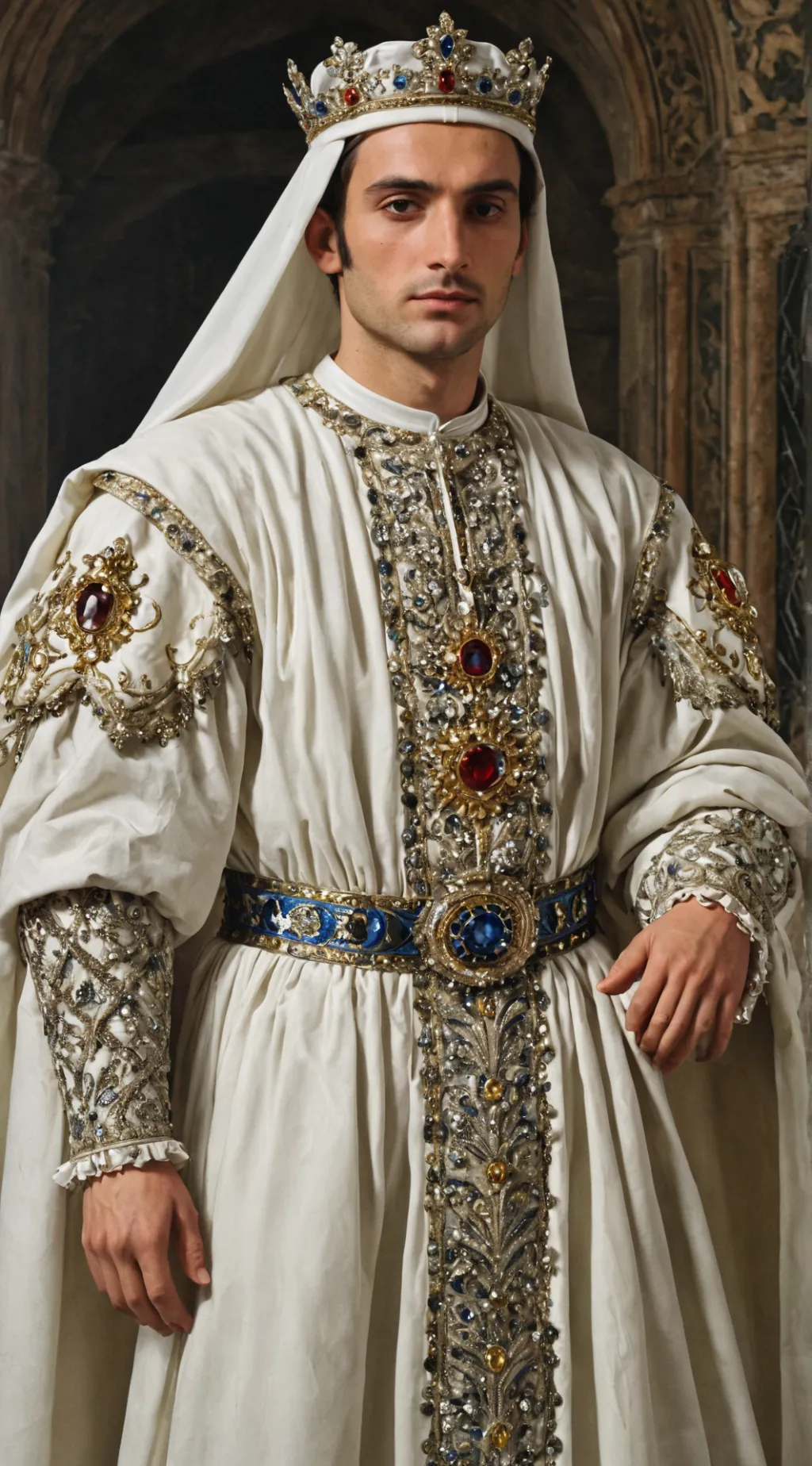 ai character: Alfonso  background