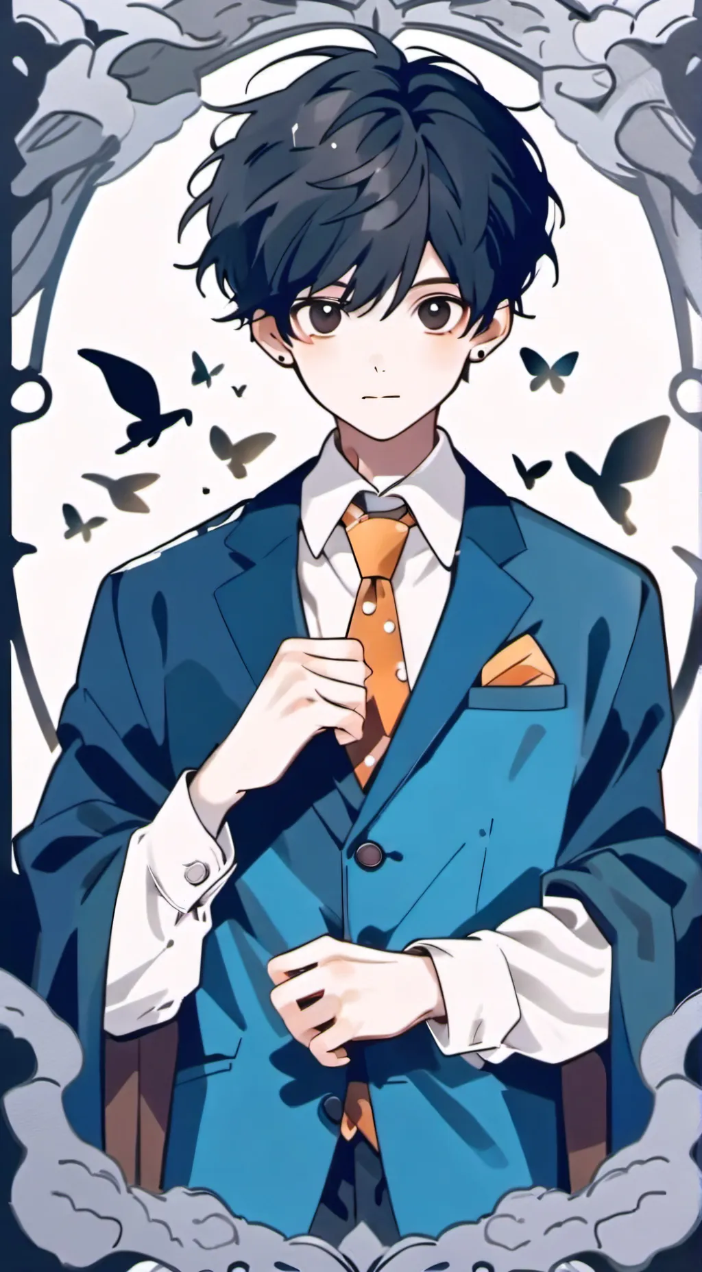 ai character: Titus Keene  background