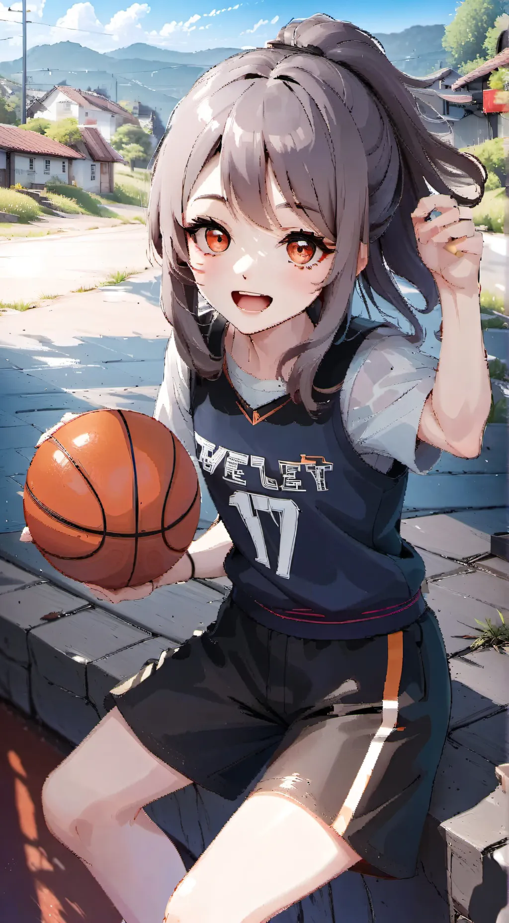 ai character: Rose background