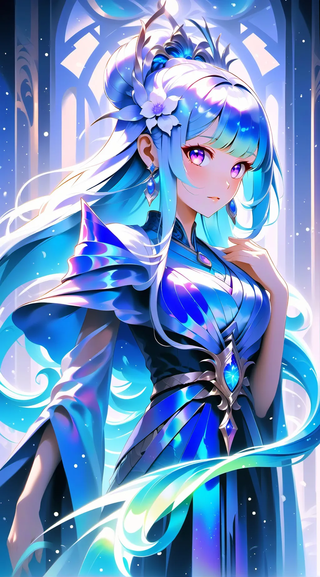 ai character: The good girl  background