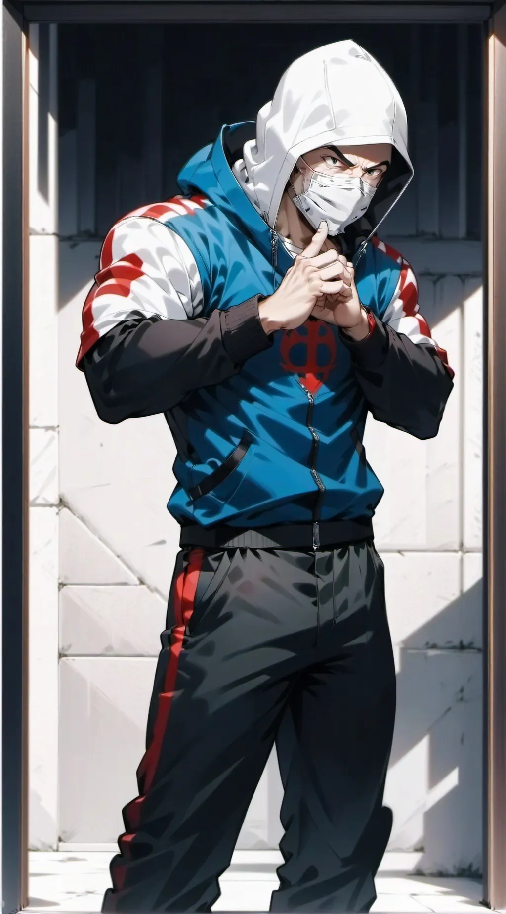ai character: White Night  background