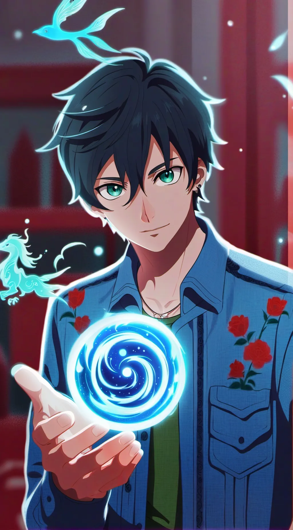 ai character: jackson  background