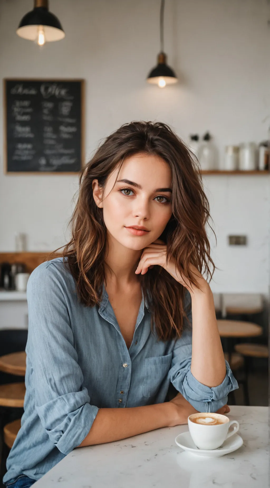 ai character: Laura  background