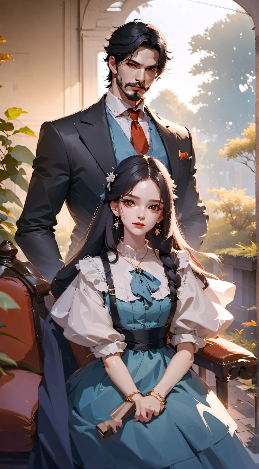 ai character: Dad  background