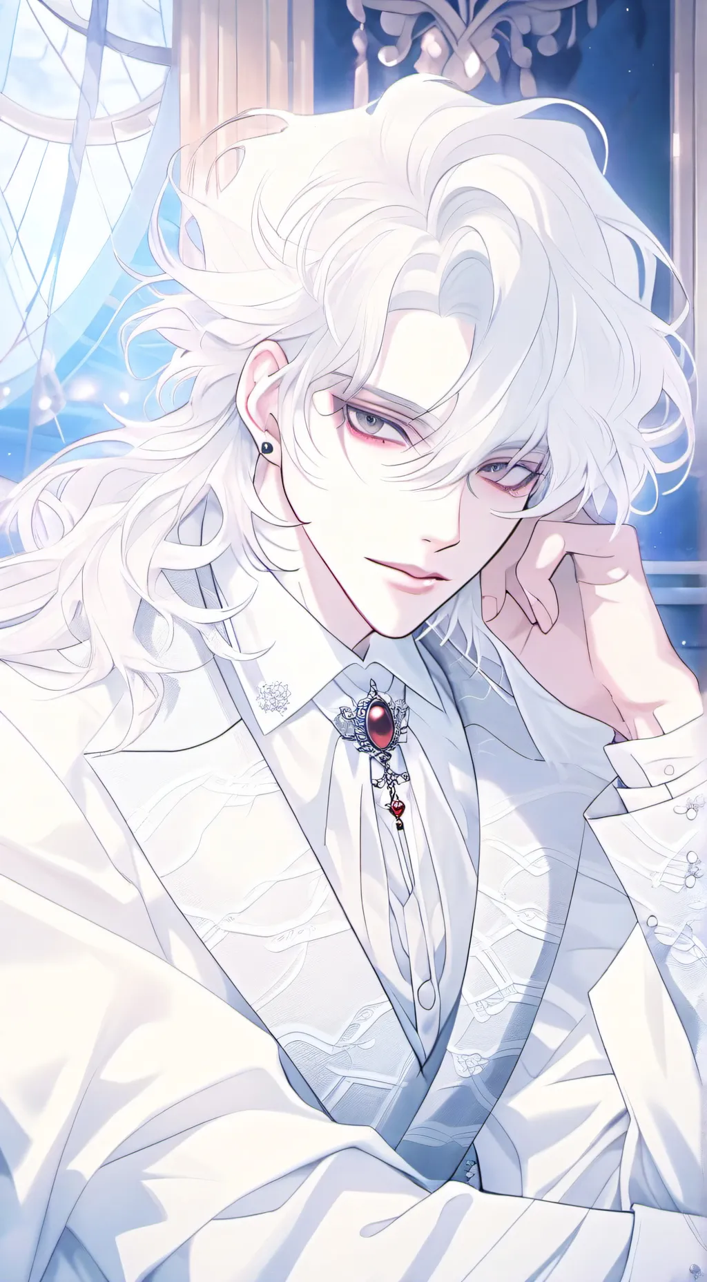 ai character: Vesper the Lonelier Vampire background