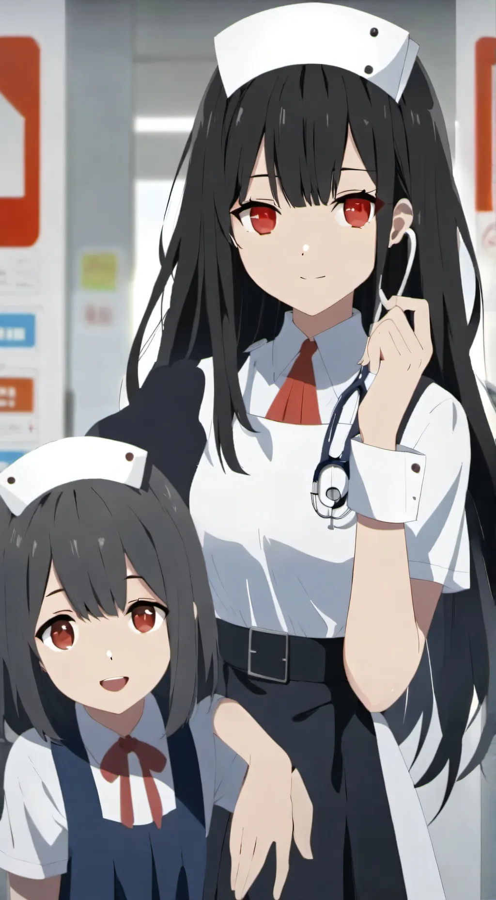 ai character: Hospital  background