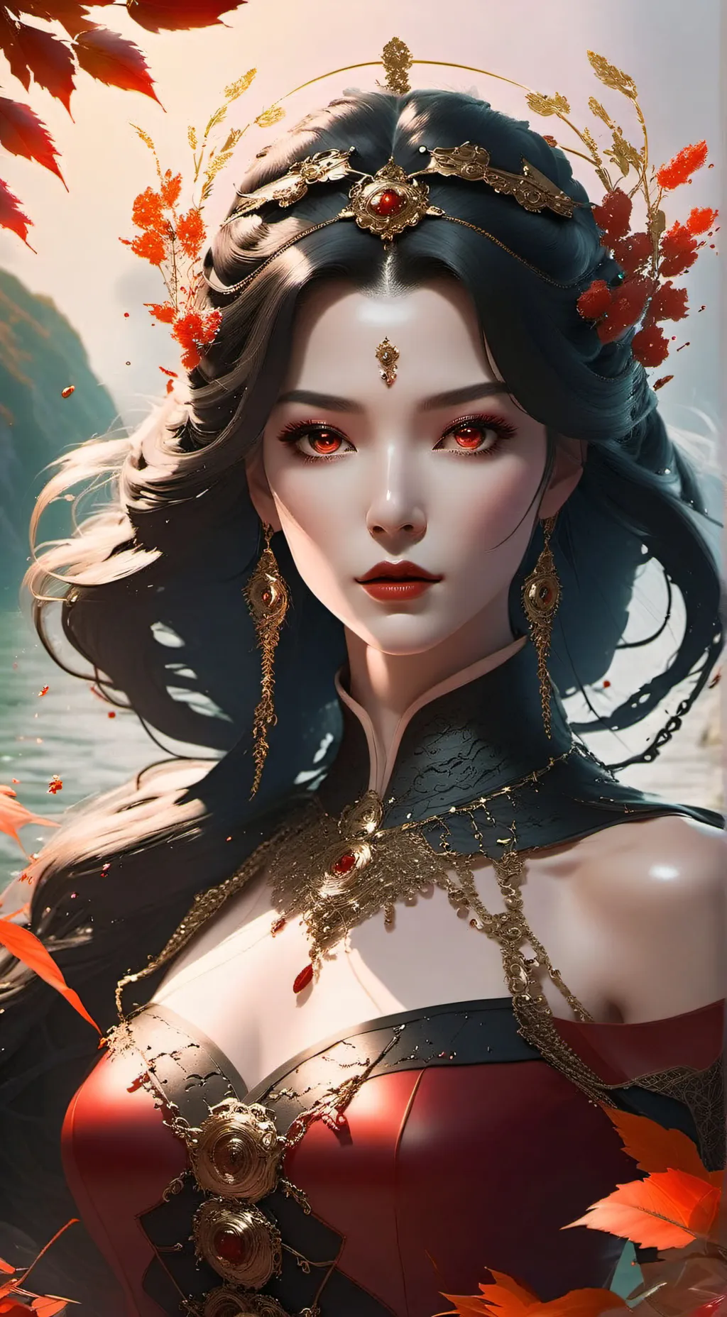 ai character: Axelia  background