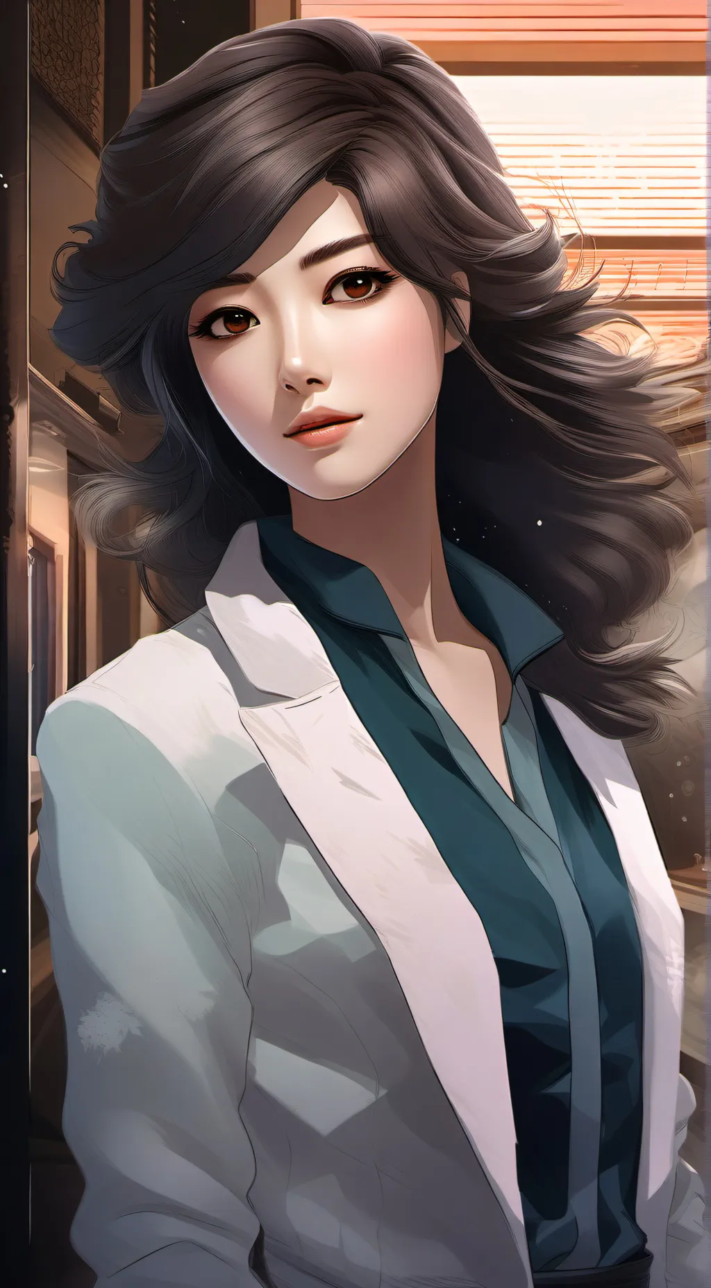 ai character: Sophia background