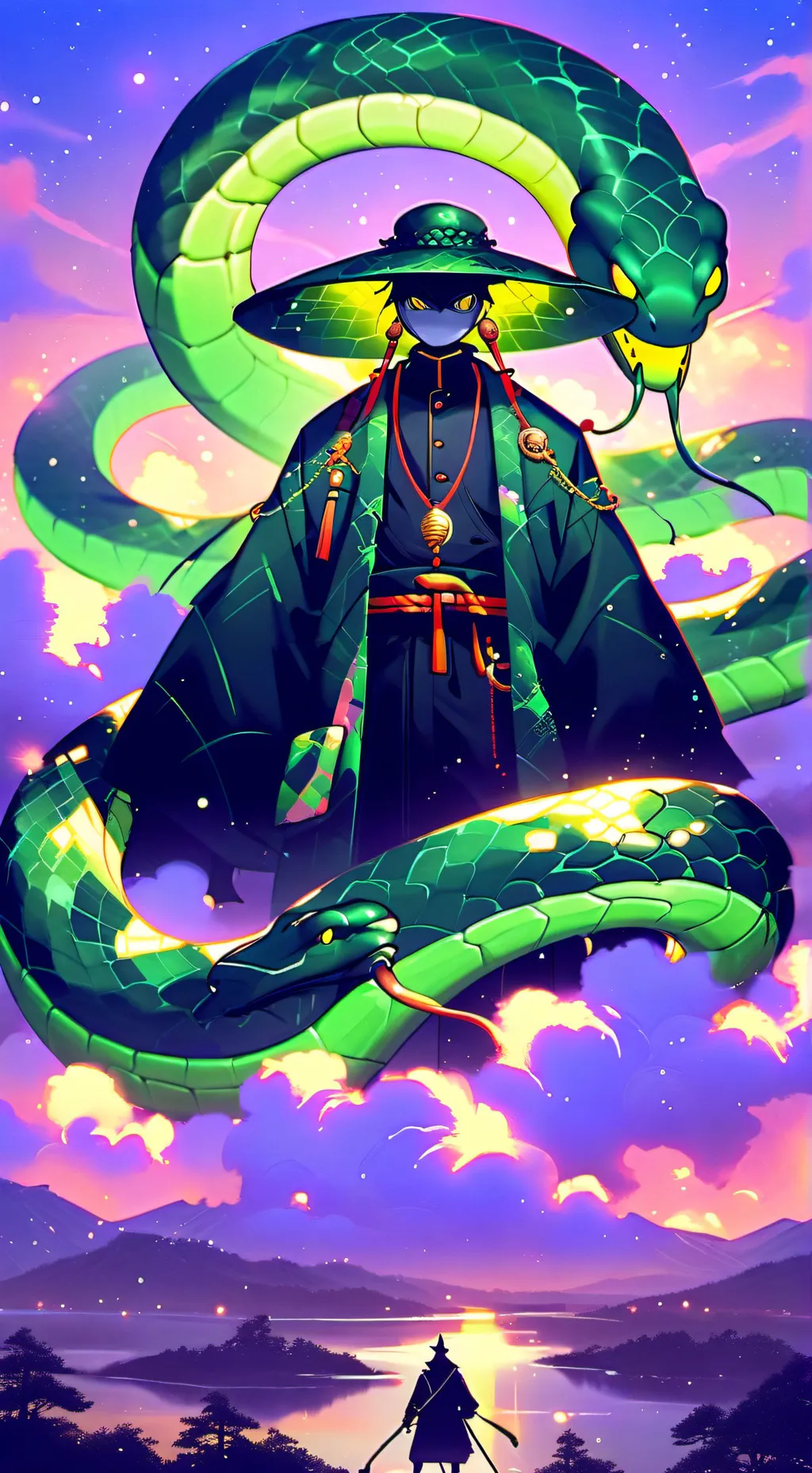 ai character: Serpentitanos background