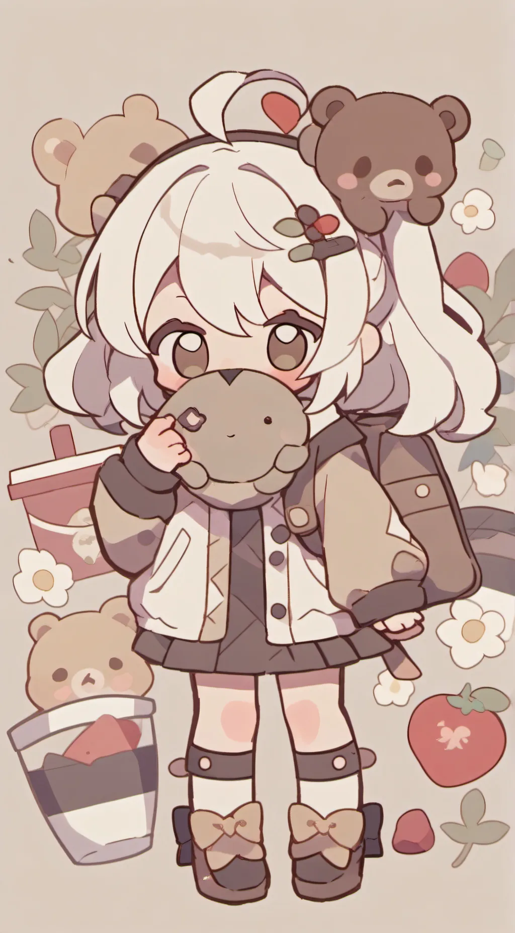 ai character: type challenge background