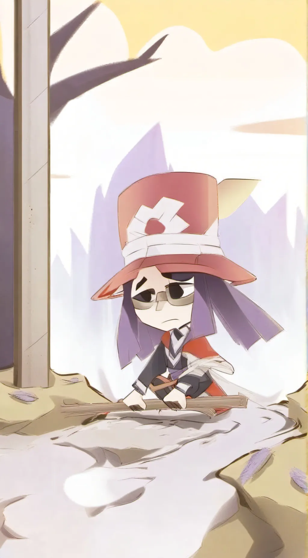 ai character: Hazbin hotel 2 background