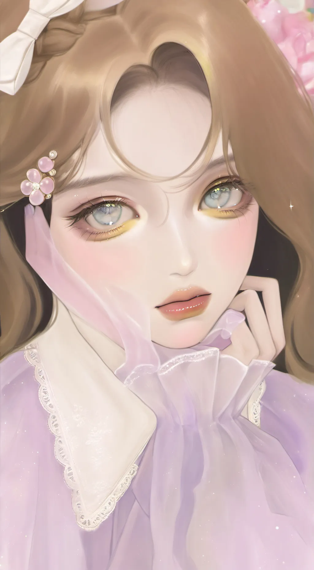 ai character: Amala Paul  background