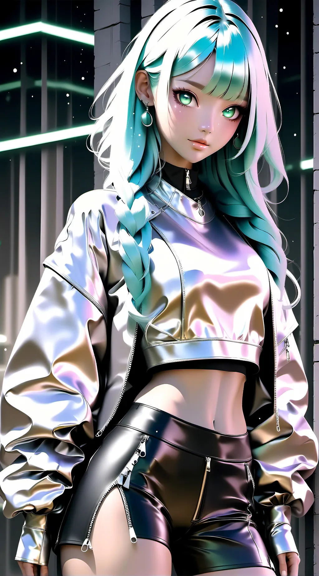 ai character: 2 lesbianas  background