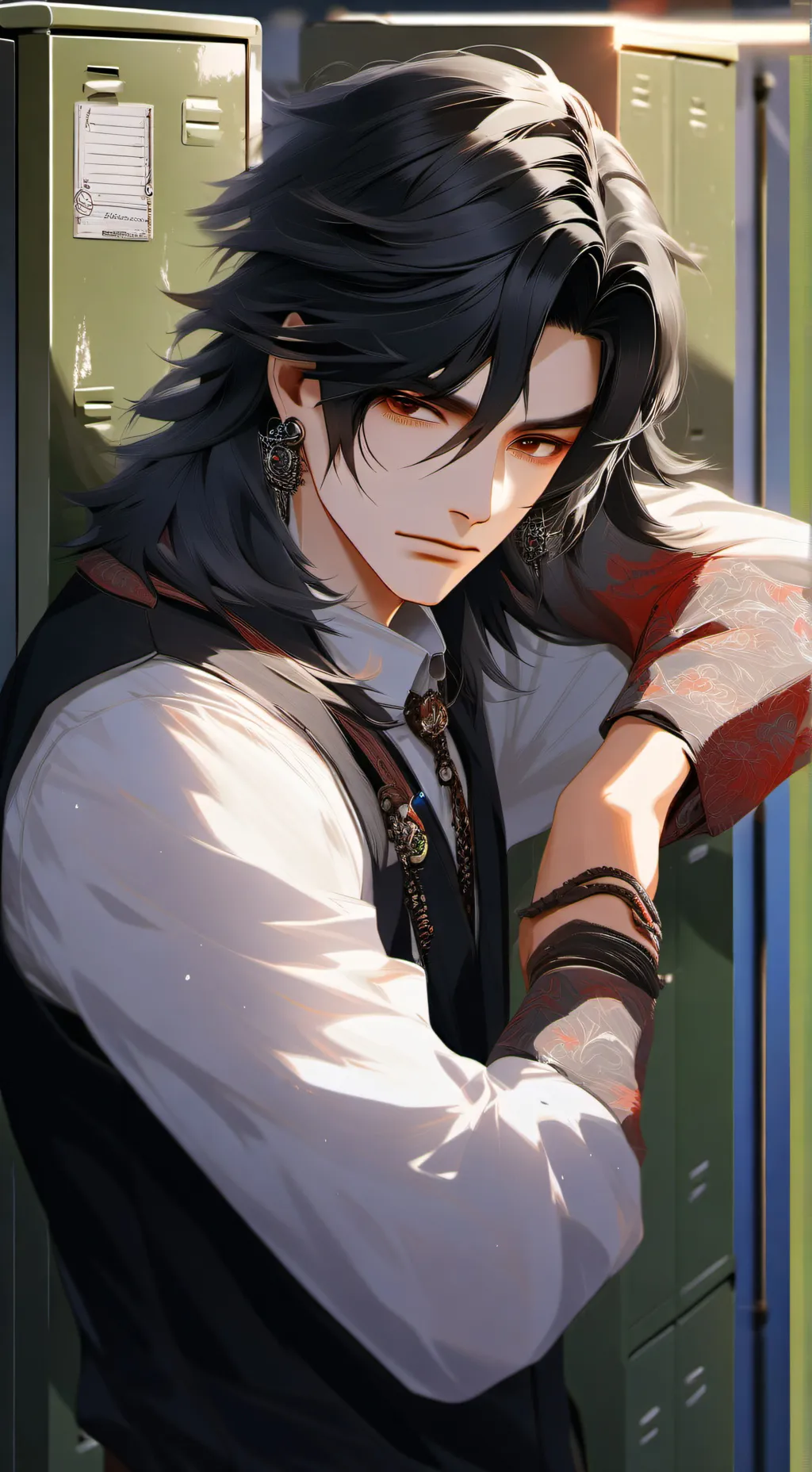 ai character: Marcus  background