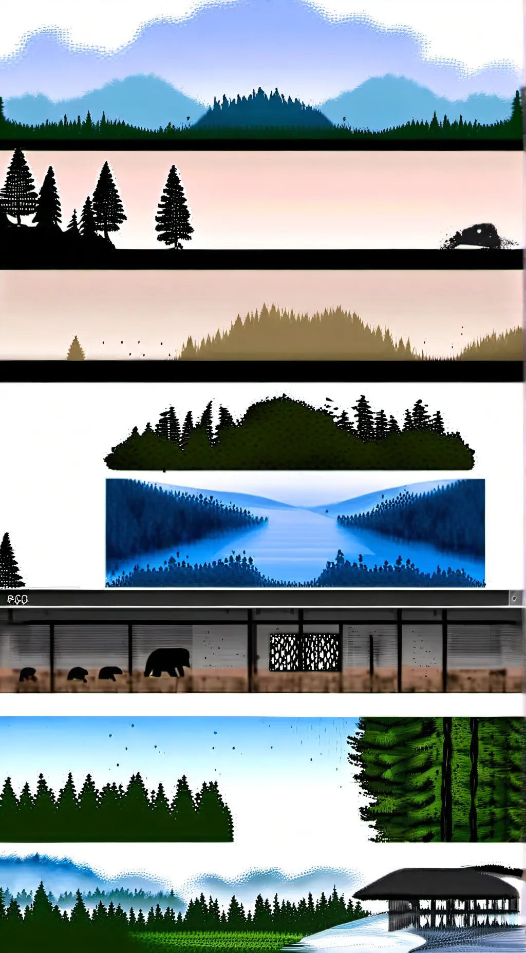 ai character: nabi x Santi  background