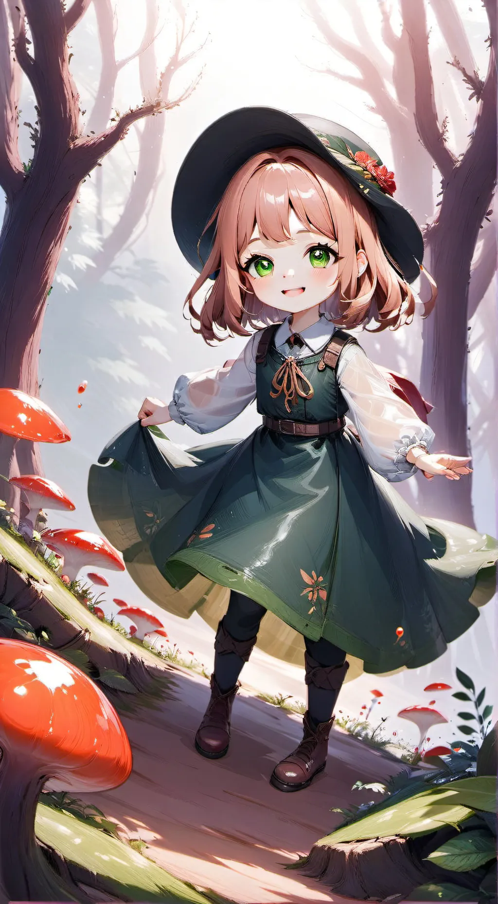 ai character: Silvia background